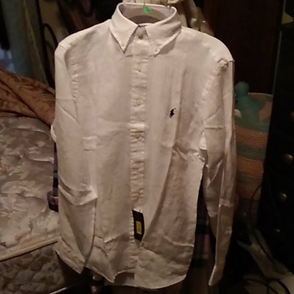 Polo Ralph Lauren Other - White polo dress shirt and red polo shirt